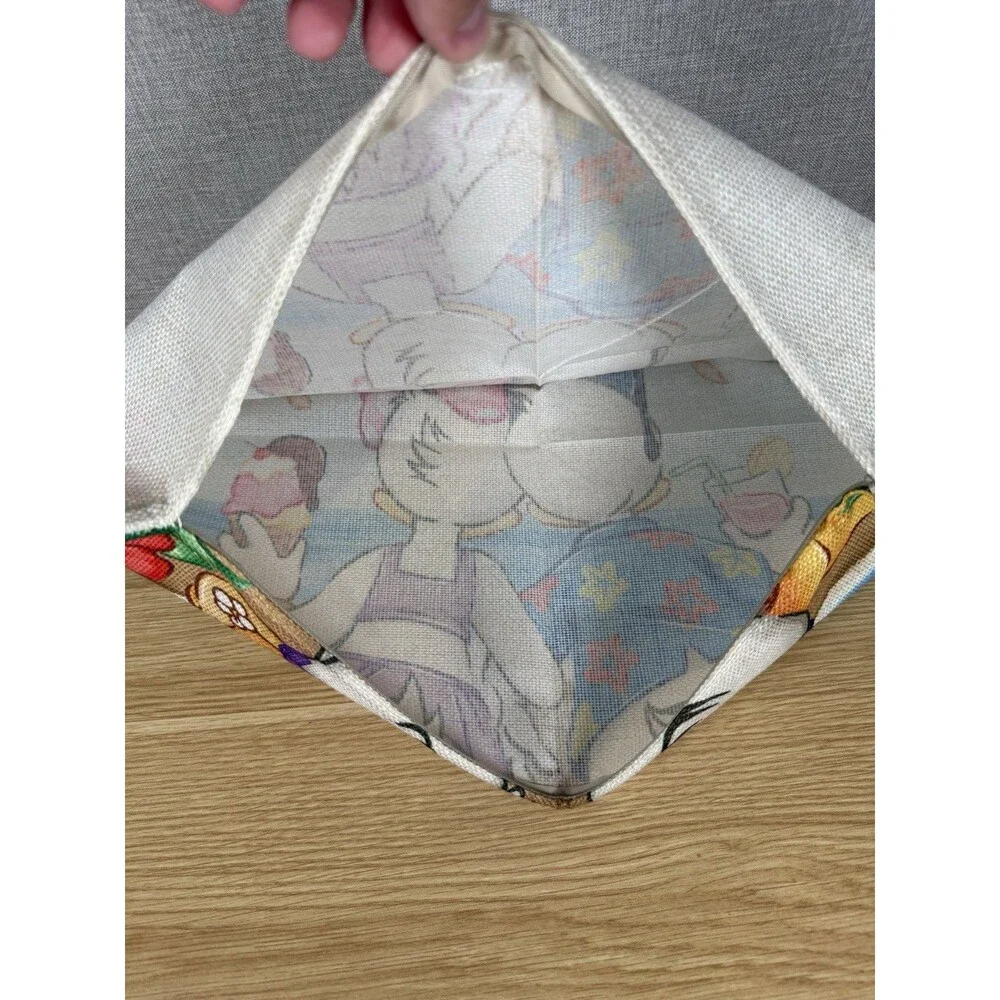 Donald Daisy Duck Tropical Beach Pillow Case Cover Summer Linen Zipper 12x18